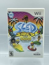 Sled Shred Featuring the Jamaican Bobsled Team - Wii Nintendo - Tested Complete - £3.98 GBP