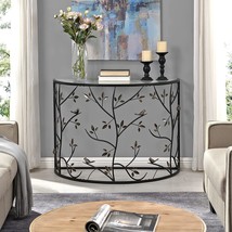 Firstime &amp; Co. Bronze Wren And Branches Console Table, Narrow Sofa Table For - £218.62 GBP
