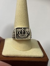 Sterling Silver Crown Ring Size 11 NWOT - £44.24 GBP