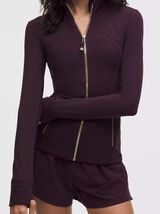 LULULEMON Define Jacket Nulu~Black Plum Gold Gold~0 2 4 6 8 10 12 14 NWT... - $276.80 CAD