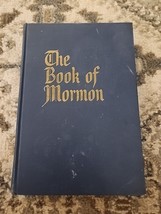 1957 HB Illustrated Large Print Book of Mormon LDS Latter Day Saints - $29.09
