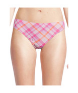 No Boundaries Women&#39;s Micro Ultra Cheeky Panties Size LARGE Flamingo Plaid - €10,11 EUR