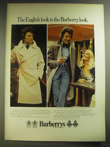 1974 Burberrys Tielocken and Concorde Reversible Coats Ad - Lord Lichfield  - £14.54 GBP