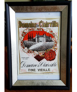 &#39;Domaine de Clairville&#39; European Vintage Wine Label (1930-1950) Framed - $111.48 MXN