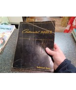 1968 First Edition Lincoln Continental Mark III Technical Data Shop Manual - $29.69