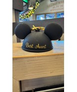 Disney Parks Mickey Mouse Ears Hat Best Aunt Keychain with Lobster Claw - $31.32 CAD