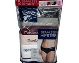 Reebok Women&#39;s 5 Pack Seamless Hipsters NEW Size Small 4-6 - £7.00 GBP