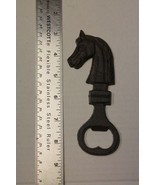 New Cast Iron Horse Head Bottle Opener Great for a Bar Camp Man Cave Clu... - £3.99 GBP