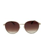 Quay Australia Loop Me In Round Sunglasses Gold Brown - €79,96 EUR