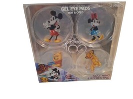 Disney 100 Hot &amp; Cold Gel Eye Pads - Set of 2 Pairs - NEW IN BOX - $14.65