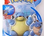 New Blastoise Nintendo Pokemon Battle Feature Figure Deluxe Action WCT - $19.43
