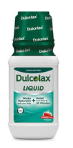 Dulcolax Liquid Laxative (12 Oz, Cherry), Stimulant Free - £9.22 GBP