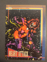 Skybox Trading Card Heart Attack #102 Marvel Super Villians 1993 LP - £1.99 GBP