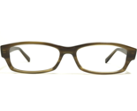 Oliver Peoples Eyeglasses Frames Drake OT Brown Horn Rectangular 53-16-140 - $93.28