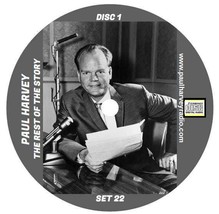 Paul Harvey (Set 22) The Rest of the Story 100 Episodes on 5 Audio CDs - $29.99