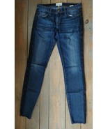 Current Elliot Women’s Jeans Roller Skinny Black Lace Style Leg Accent S... - $39.76 CAD