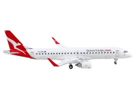 Embraer ERJ-190 Commercial Aircraft &quot;QantasLink&quot; White with Red Tail 1/400 Dieca - £48.96 GBP