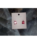 Kate Spade Flying Colors Delicate Drop Pink Multi Stud Earrings NEW - $25.48
