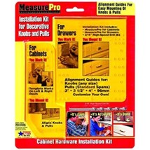 Measure Pro Installation Guide Kit For Cabinet Hardware 3/16&quot; - £16.60 GBP