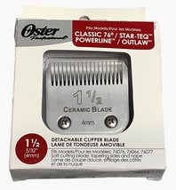 Oster Professional Detachable Blade 76918-116 Classic 76 Powerline Size 1.5 - $35.87