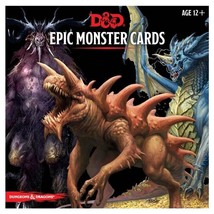 Gale Force 9 D&amp;D 5E: Cards: Epic Monster Cards - £25.03 GBP