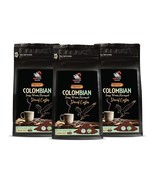 espresso coffee maker - ORGANIC COLOMBIAN GROUND DECAF COFFEE - 3 Pack - $38.58