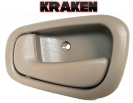 Inside Door Handle For Toyota Corolla 2002 Tan Left Driver Fits Front Or... - £8.80 GBP