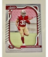 Tyrion Davis-Price - 2022 Panini Absolute #126 RC - NFL San Francisco 49... - $1.70