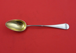 Russian Sterling Silver Teaspoon mark 84=.875 GW frosted brite-cut  6 1/8&quot; - £68.88 GBP