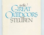 Steuben Glass Catalog In The Great Outdoors with Price List &amp; Order Form... - $17.82