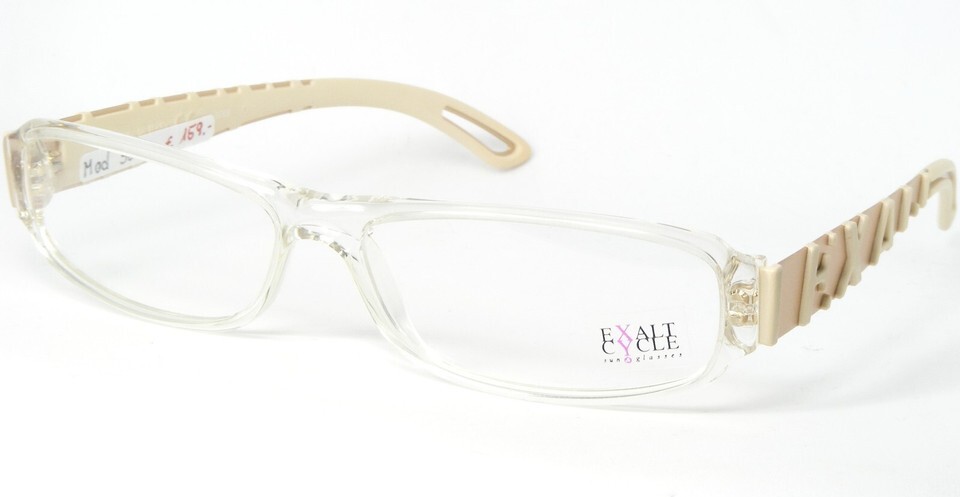 Exalt Cycle EXIBBA C2 CLEAR EYEGLASSES GLASSES PLASTIC FRAME 56-14-140mm... - $106.84