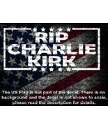 RIP Charlie Kirk Memorial Vinyl Decal US Seller - $6.72 - $15.63