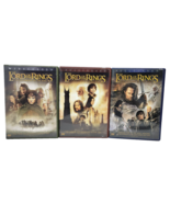The Lord Of The Rings Dvd Lot Of 3 Fellowship Of The Ring The Two Towers... - £9.93 GBP