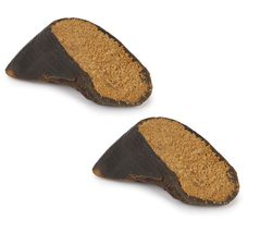 MPP Dog Dental Chew Filled Cow Hooves All Natural Healthy Peanut Butter Flavored - £14.88 GBP