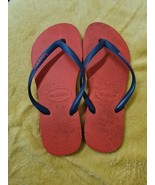 Havainas Flip Flops Slippers For Girls Size 2(uk) - £14.37 GBP
