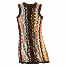 Missoni for Target Colore Brown Chevron Knit Sweater Dress -  Women&#39;s Me... - £59.87 GBP