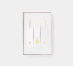 2 Sugar Paper  12ct Gift Tags White/Gold Foil - €9,42 EUR