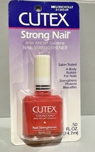 Cutex Strong Nail With Knox Geltine Nail Strengthener Meloncholly #09 .5oz Rare - £17.18 GBP