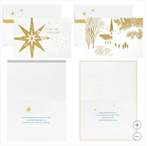 Hallmark Greeting Cards Envelopes Faith Christmas Holiday 40-Count Self-Sealing Item image 3