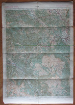 1948 Original Military Topographic Map Konjic Serbia Bosnia Herzegovina YU JNA - £30.51 GBP