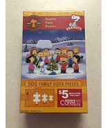 Kohl&#39;s Cares Peanuts 500 Family Sized Pieces Jigsaw Puzzle - £22.50 GBP
