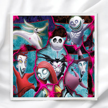 Jack Skellington Fabric Panel for Quilting Sewing Crafting Quilt Block  JS4 - £3.93 GBP+