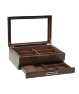 Decorebay Multi-Purpose, Sunglasses and Jewelry Wooden Organizer - Coffe... - €112,37 EUR