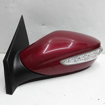 11 12 13 14 Hyundai Sonata left drivers burgundy door mirror seven wires OEM - £58.47 GBP