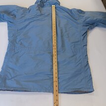 Vintage Columbia Blue Gore-Tex Parka Hidden Hood Full Zip Jacket Men's Sz Medium image 10