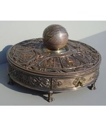 ANTIQUE  INKWELL with Drawer from The London Crystal Palace - Museum Piece - $7,000.00