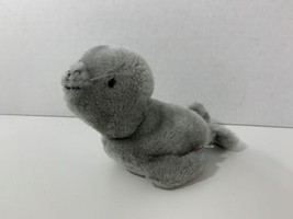 R. Dakin 1979 vintage small plush seal gray sea lion ground nutshell fil... - $7.91