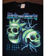 RICK &amp; MORTY Spaceship Cartoon Network Adult Swim T-Shirt MENS LARGE NEW - $19.80