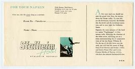 Stalheim Hotel Norway Napkin Envelope and Map Stalheim Norway - $27.72