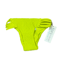 Tori Praver Swimwear Bikini Bottom Size XS Neon Citron Stretch Blend Wom... - £14.23 GBP